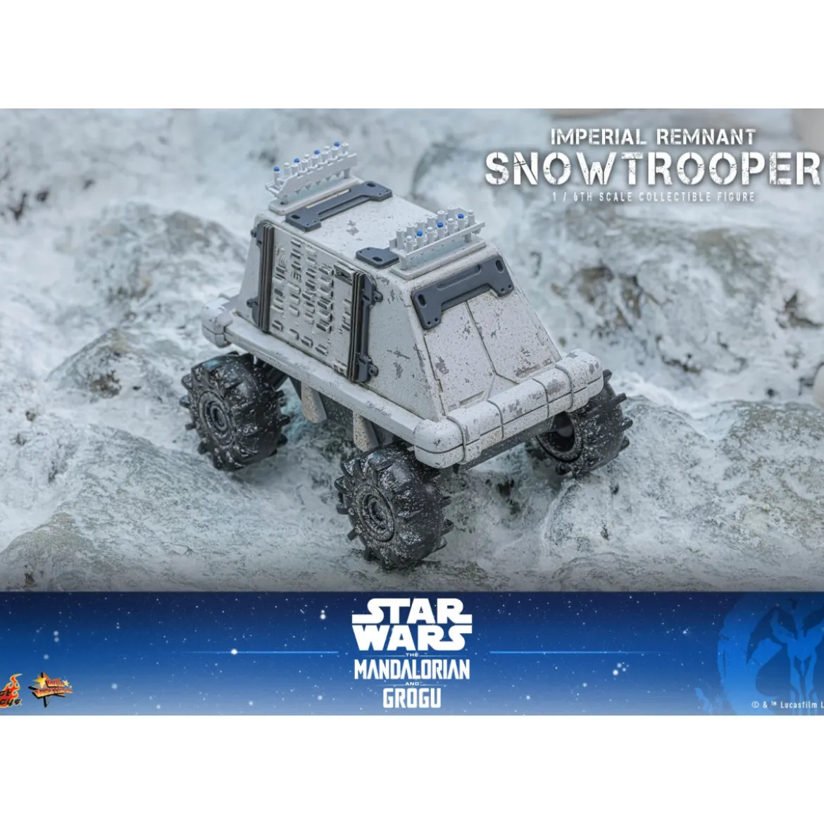 Hot Toys Star Wars - Imperial Remnant Snowtrooper 1/6 MMS838 - Star Wars: The Mandalorian & Grogu
