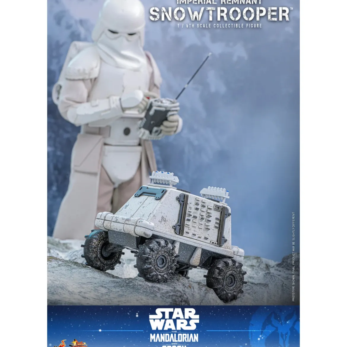 Hot Toys Star Wars - Imperial Remnant Snowtrooper 1/6 MMS838 - Star Wars: The Mandalorian & Grogu