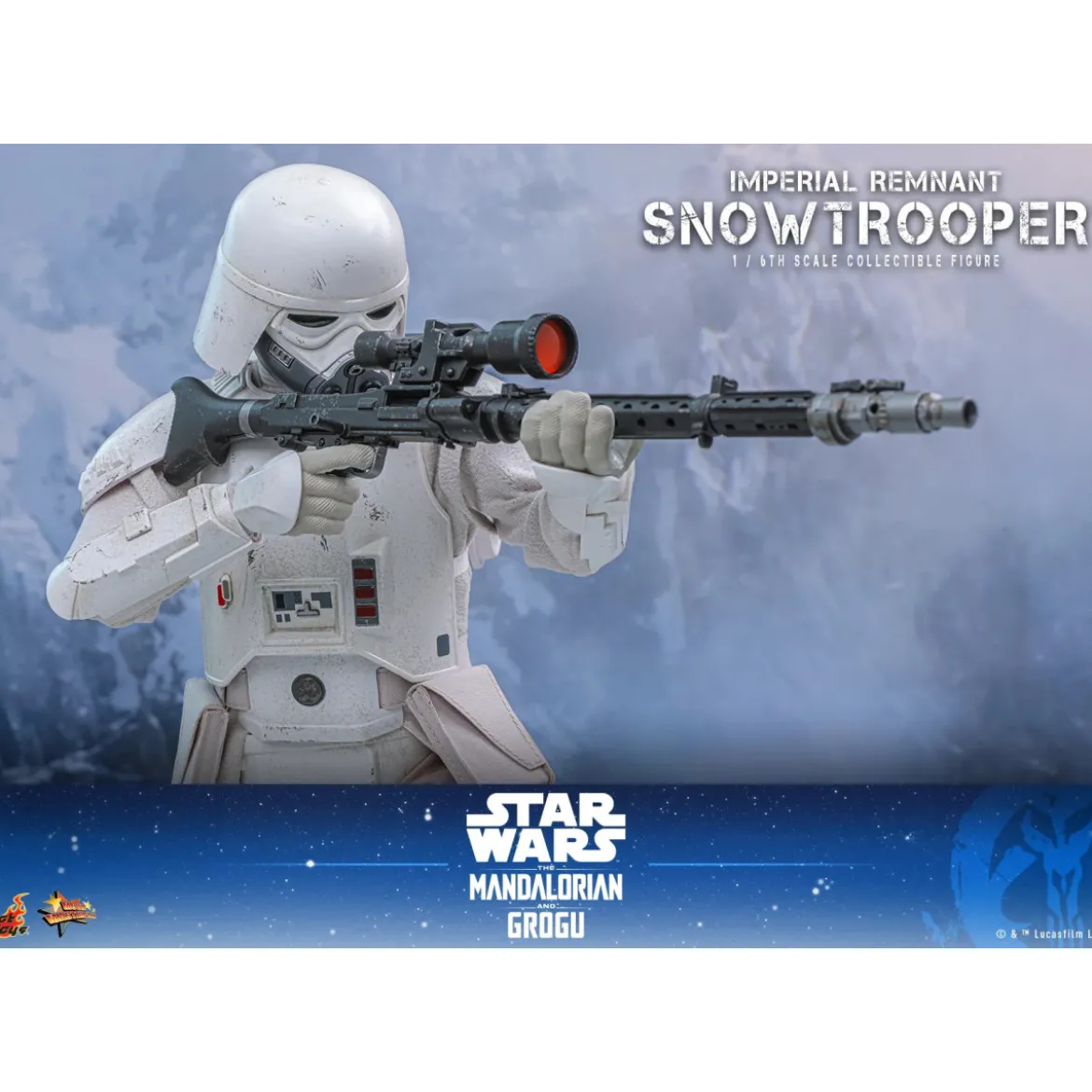Hot Toys Star Wars - Imperial Remnant Snowtrooper 1/6 MMS838 - Star Wars: The Mandalorian & Grogu