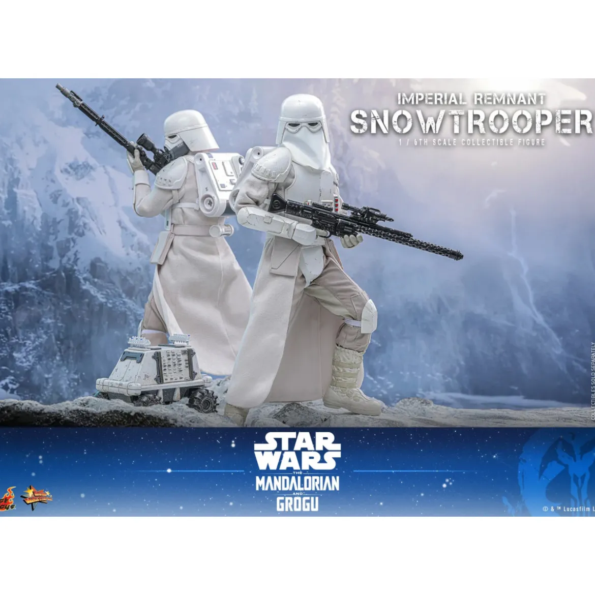 Hot Toys Star Wars - Imperial Remnant Snowtrooper 1/6 MMS838 - Star Wars: The Mandalorian & Grogu