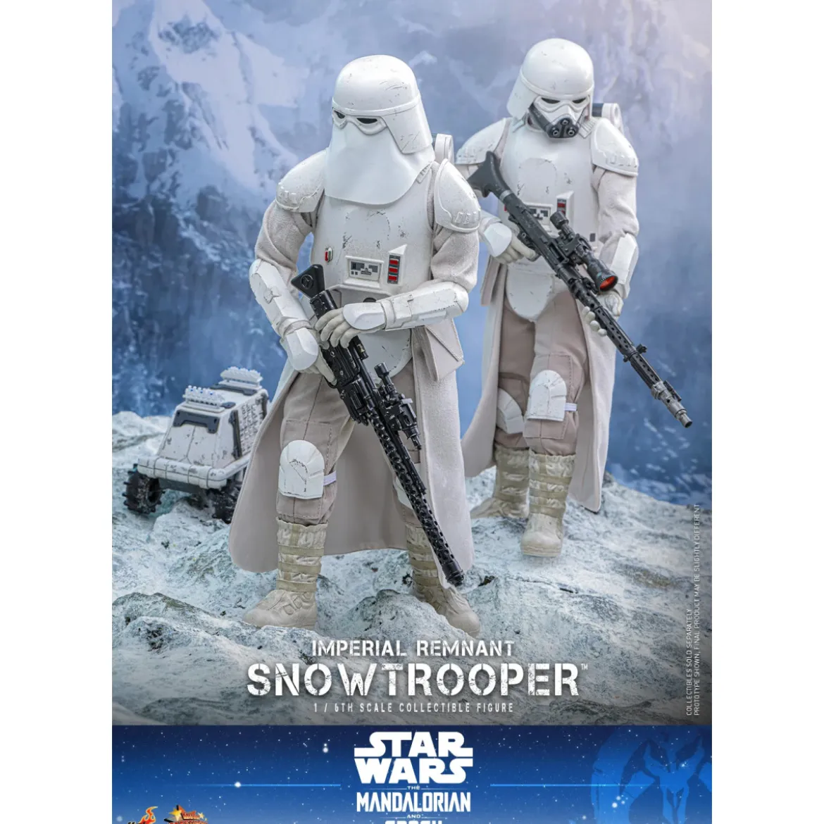 Hot Toys Star Wars - Imperial Remnant Snowtrooper 1/6 MMS838 - Star Wars: The Mandalorian & Grogu