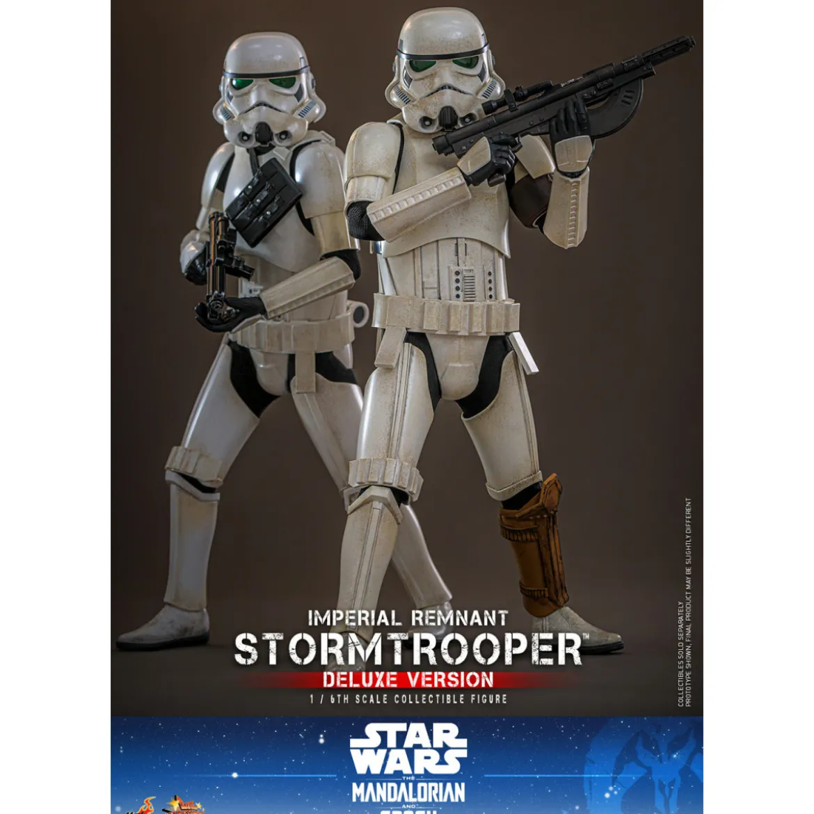 Hot Toys Star Wars - Imperial Remnant Stormtrooper Deluxe Version 1/6 MMS837 - Star Wars: The Mandalorian & Grogu