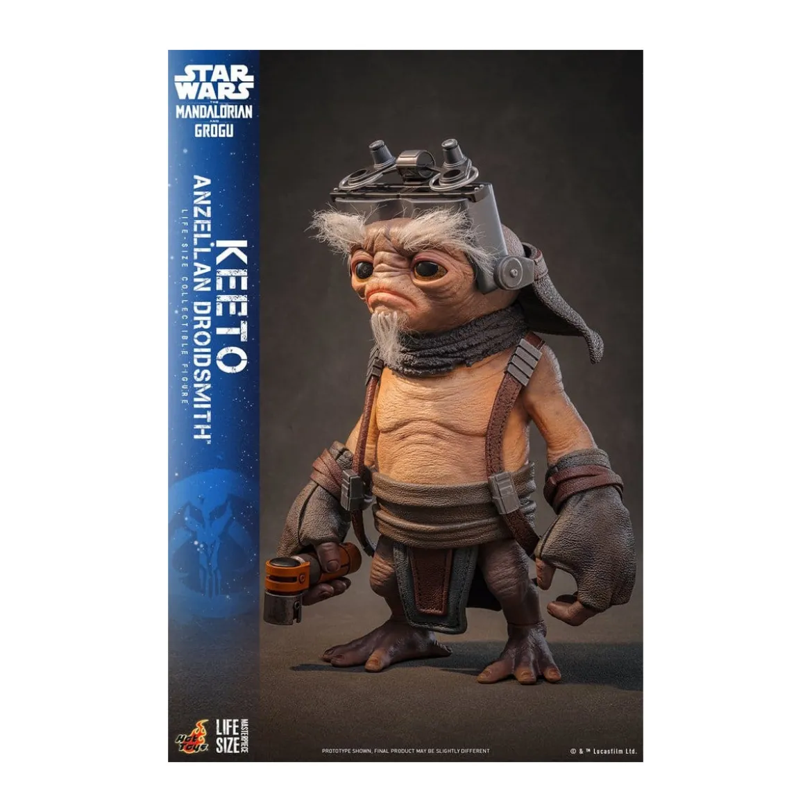 Hot toys Star Wars - Keeto (Anzellan Droidsmith) Life-Size Masterpiece Series - Star Wars: The Mandalorian & Grogu
