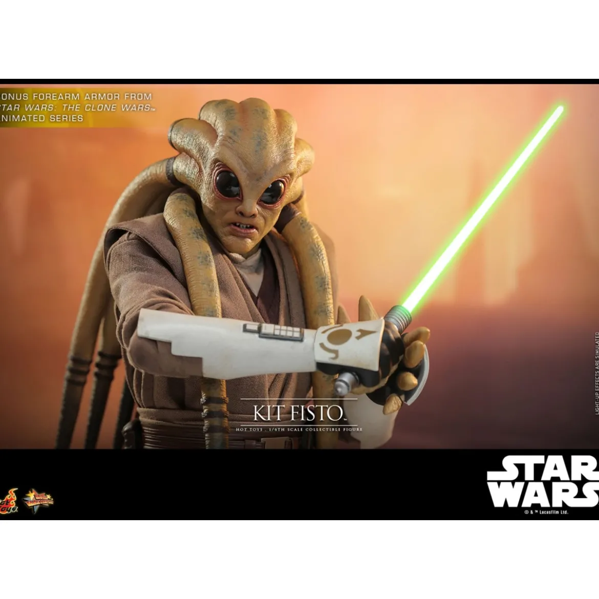 Hot Toys Star Wars - Kit Fisto MMS 1/6
