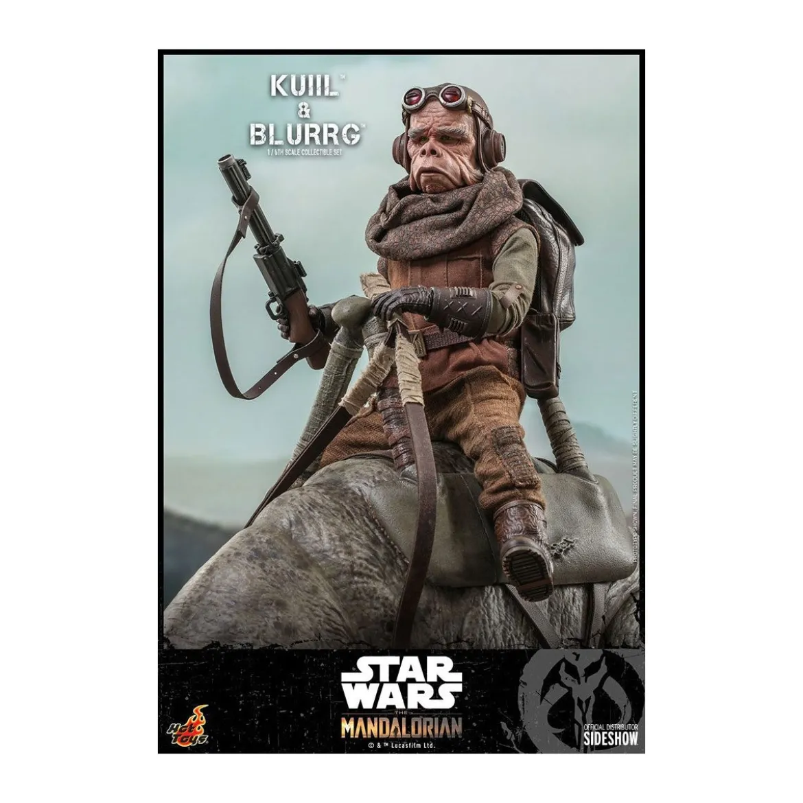 Hot Toys Star Wars - Kuiil and Blurrg - The Mandalorian