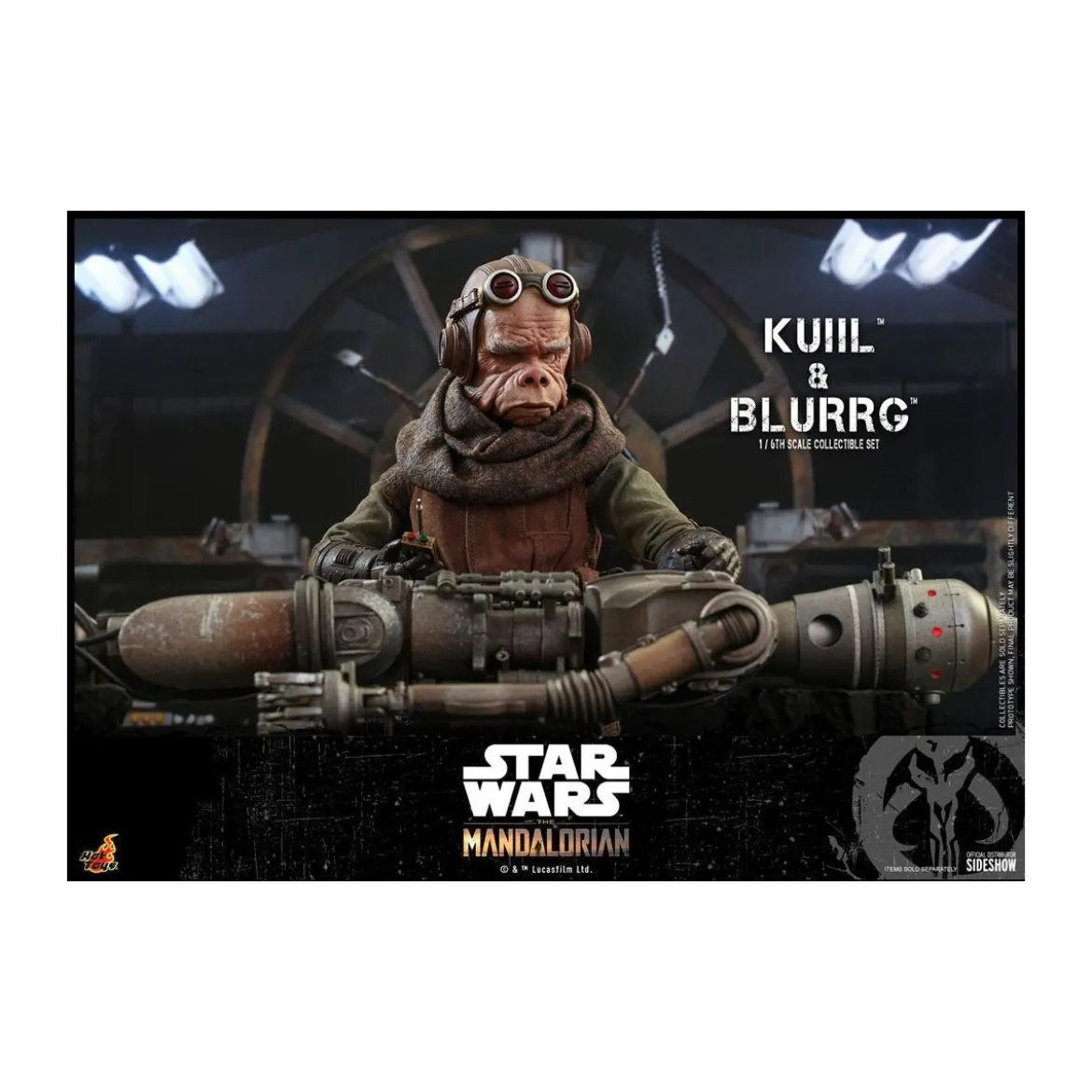 Hot Toys Star Wars - Kuiil and Blurrg - The Mandalorian