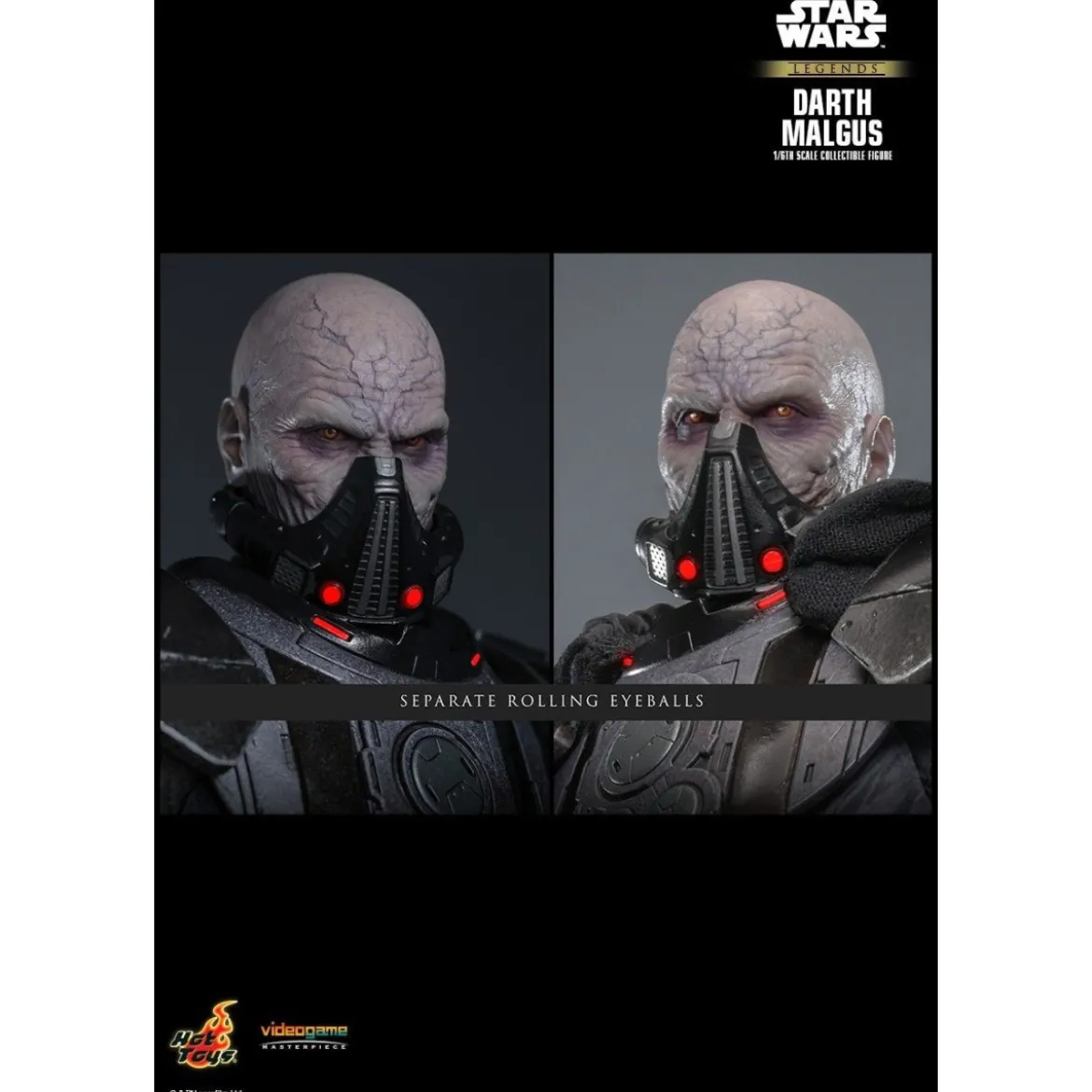 Hot Toys Star Wars Legends - Darth Malgus Videogame Masterpiece 1/6