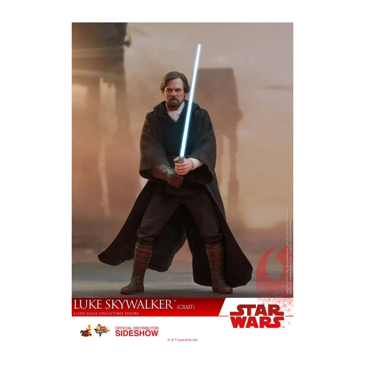 Hot Toys Star Wars 8 Luke Skywalker Crait1/6 - occasion