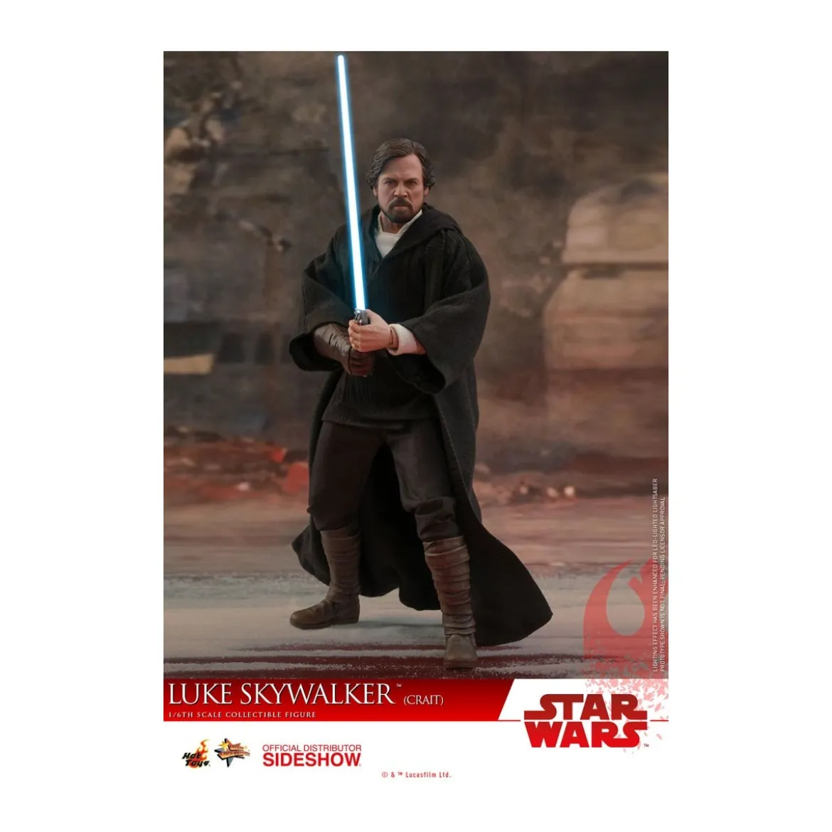Hot Toys Star Wars 8 Luke Skywalker Crait1/6 - occasion