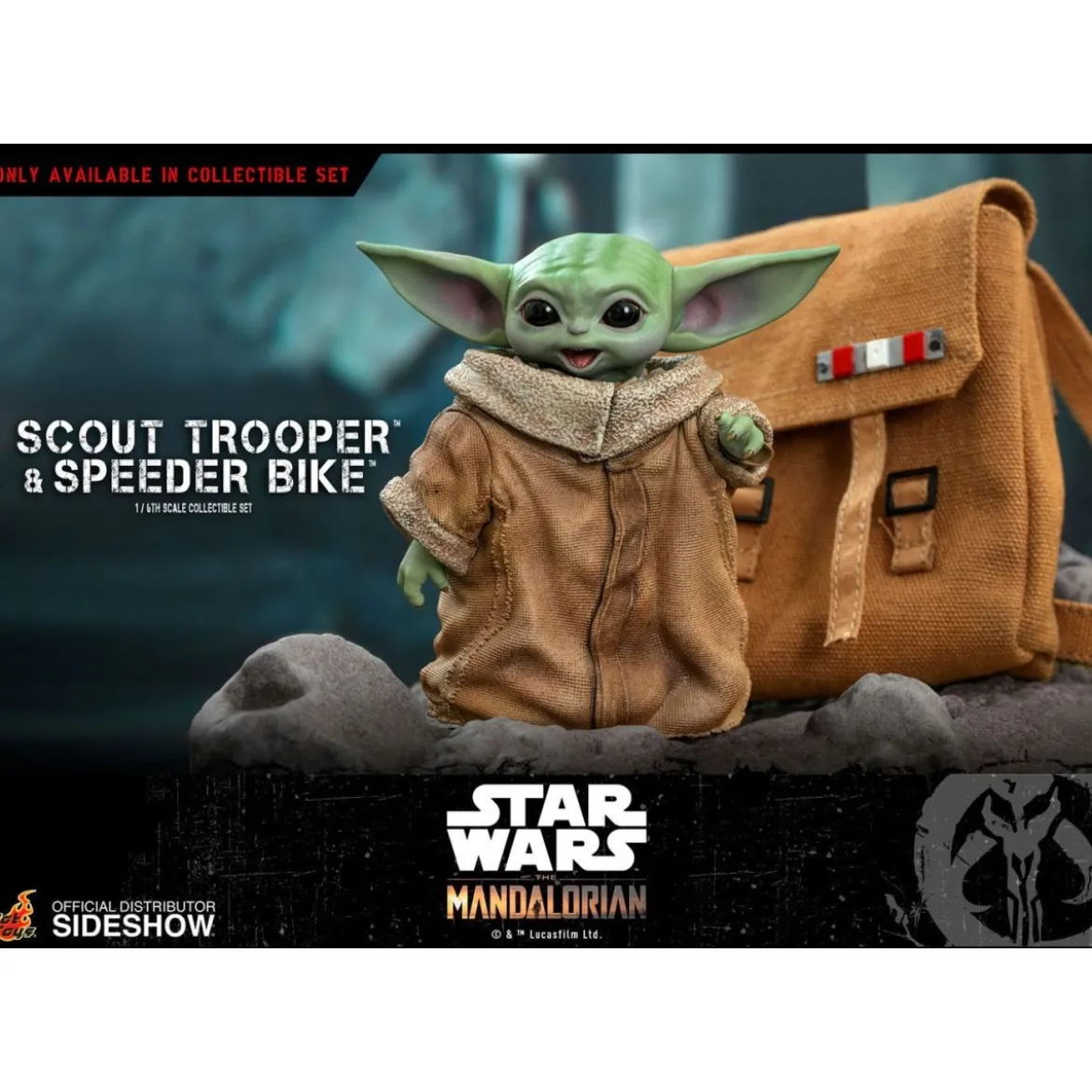Hot Toys Star Wars Mandalorian Scout Trooper et speeder Bike TMS017