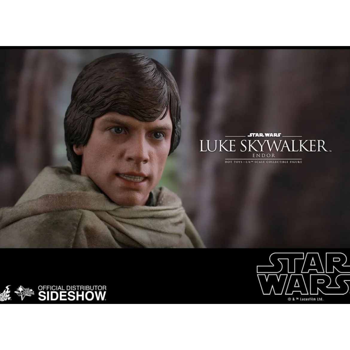 Hot Toys Star Wars Movie Masterpiece - Episode VI Luke Skywalker Endor 1/6 Occasion