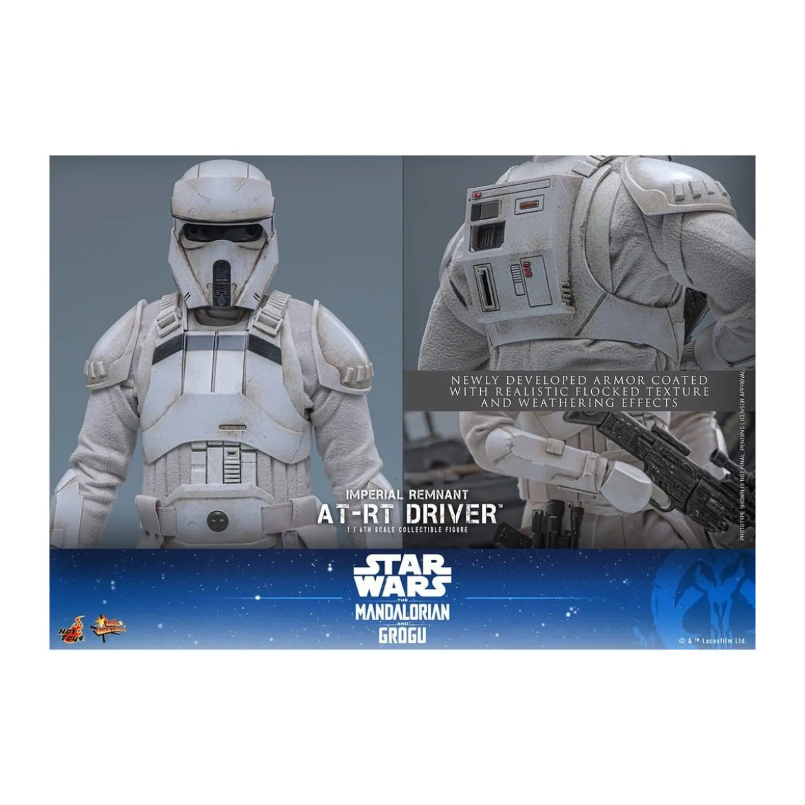 Hot Toys Star Wars - Remnant AT-RT Driver MMS 1/6 - Star Wars: The Mandalorian & Grogu