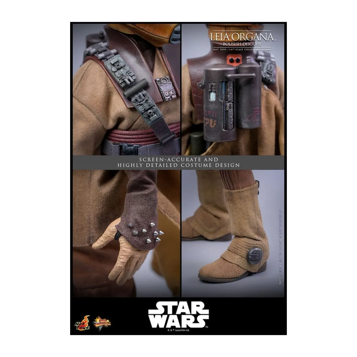Hot Toys Star Wars Return of the Jedi - Leia Organa (Boussh Disguise) MMS854