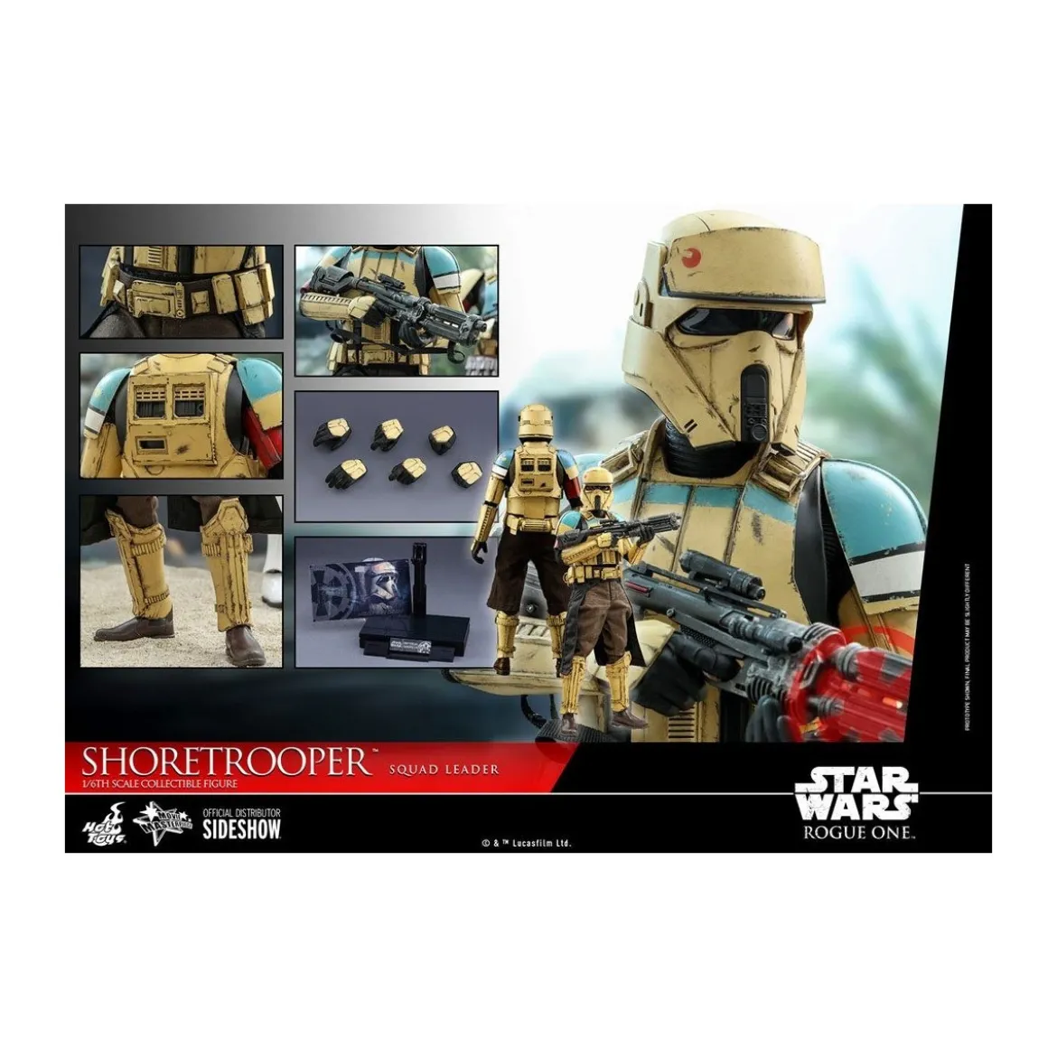Hot Toys Star Wars Rogue One - Shoretrooper Squad Leader