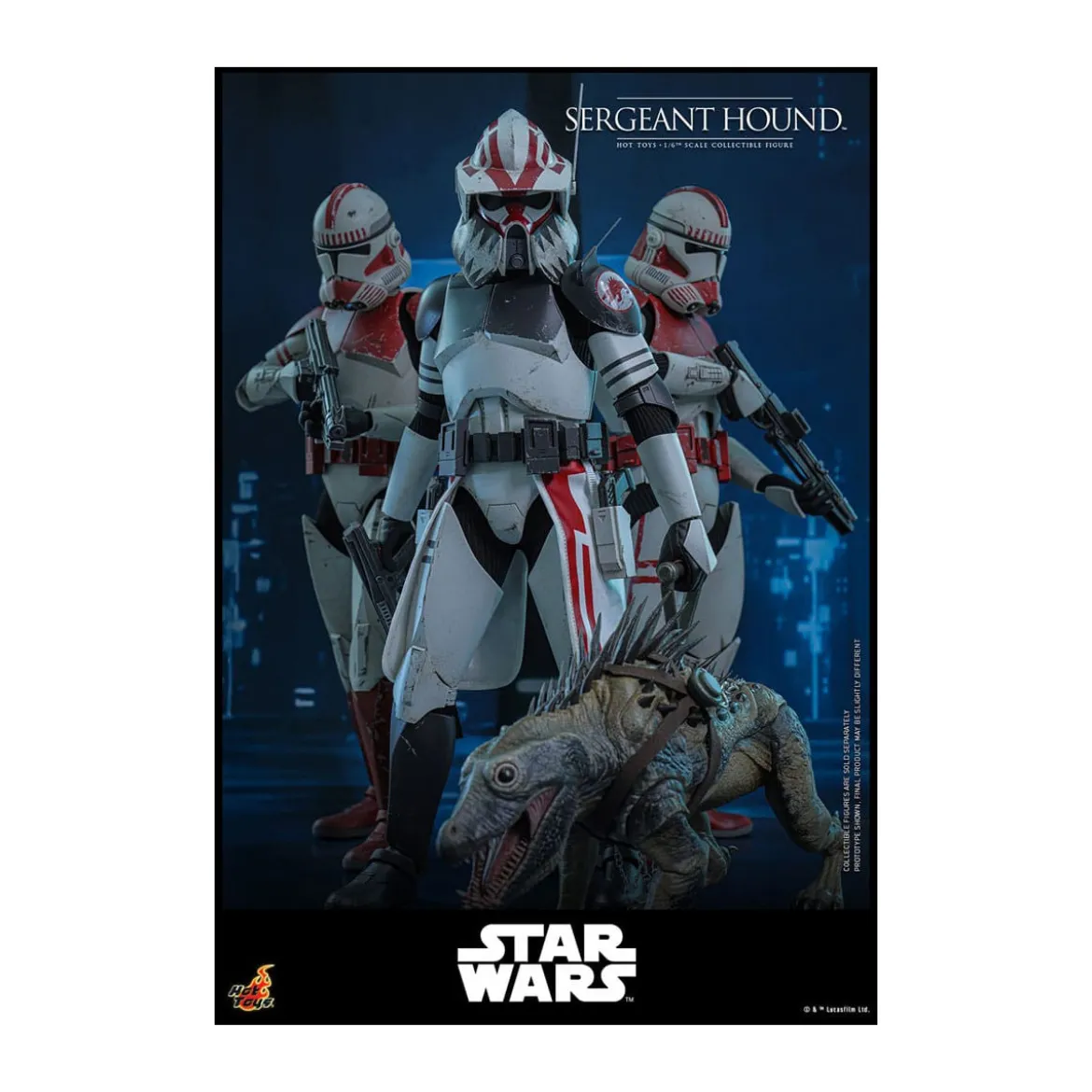 Hot Toys Star Wars - Sergeant Hound - The Clone Wars 1/6