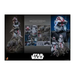 Hot Toys Star Wars - Sergeant Hound - The Clone Wars 1/6