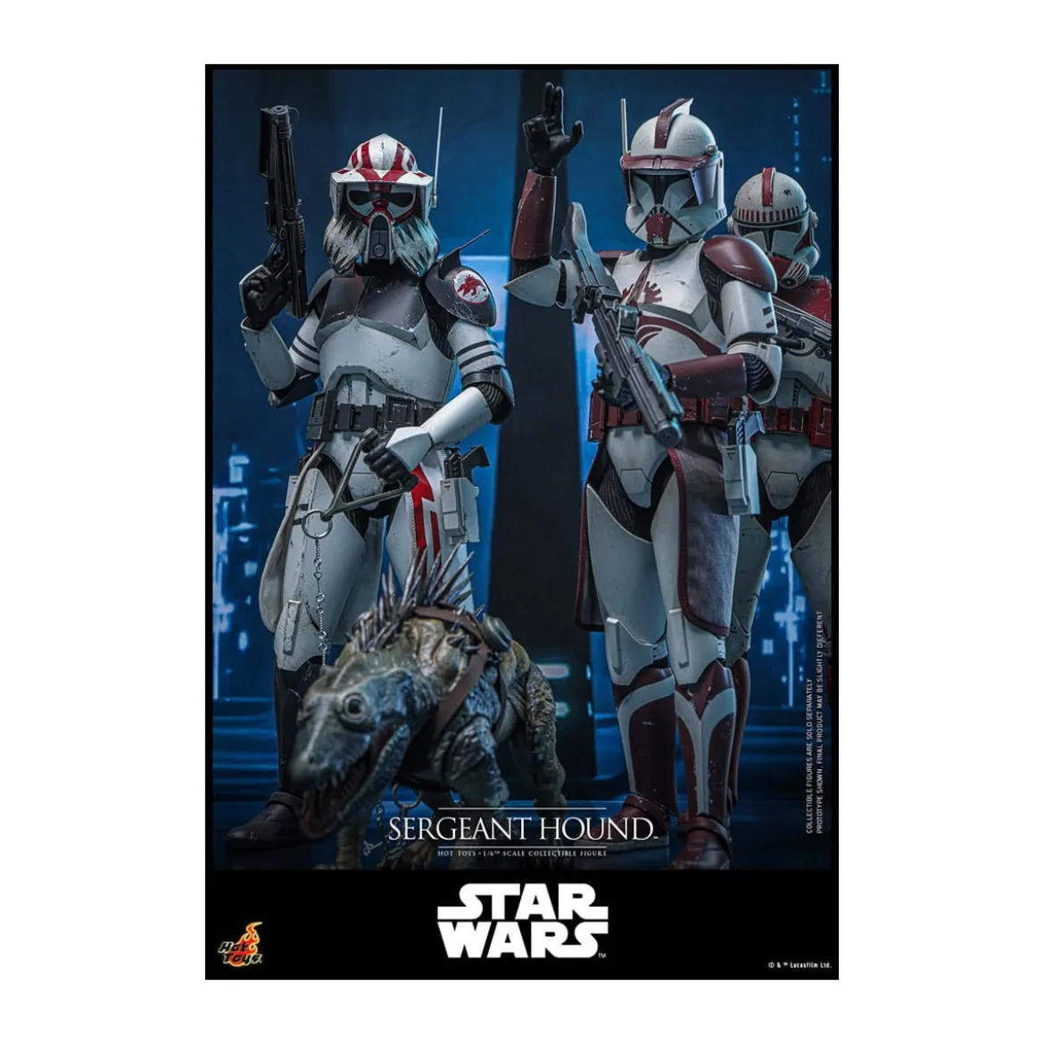 Hot Toys Star Wars - Sergeant Hound - The Clone Wars 1/6