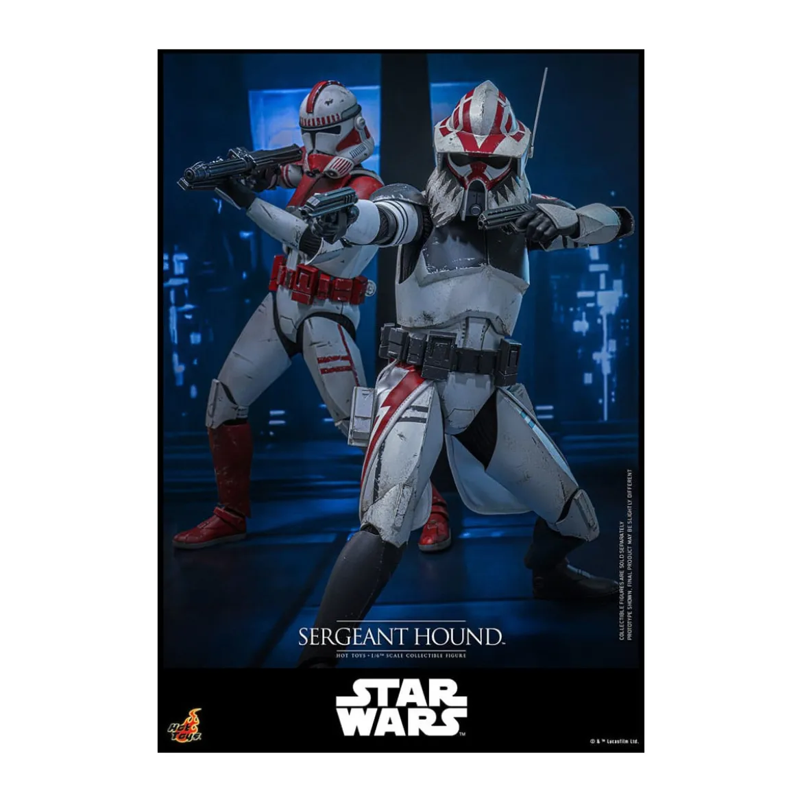 Hot Toys Star Wars - Sergeant Hound - The Clone Wars 1/6