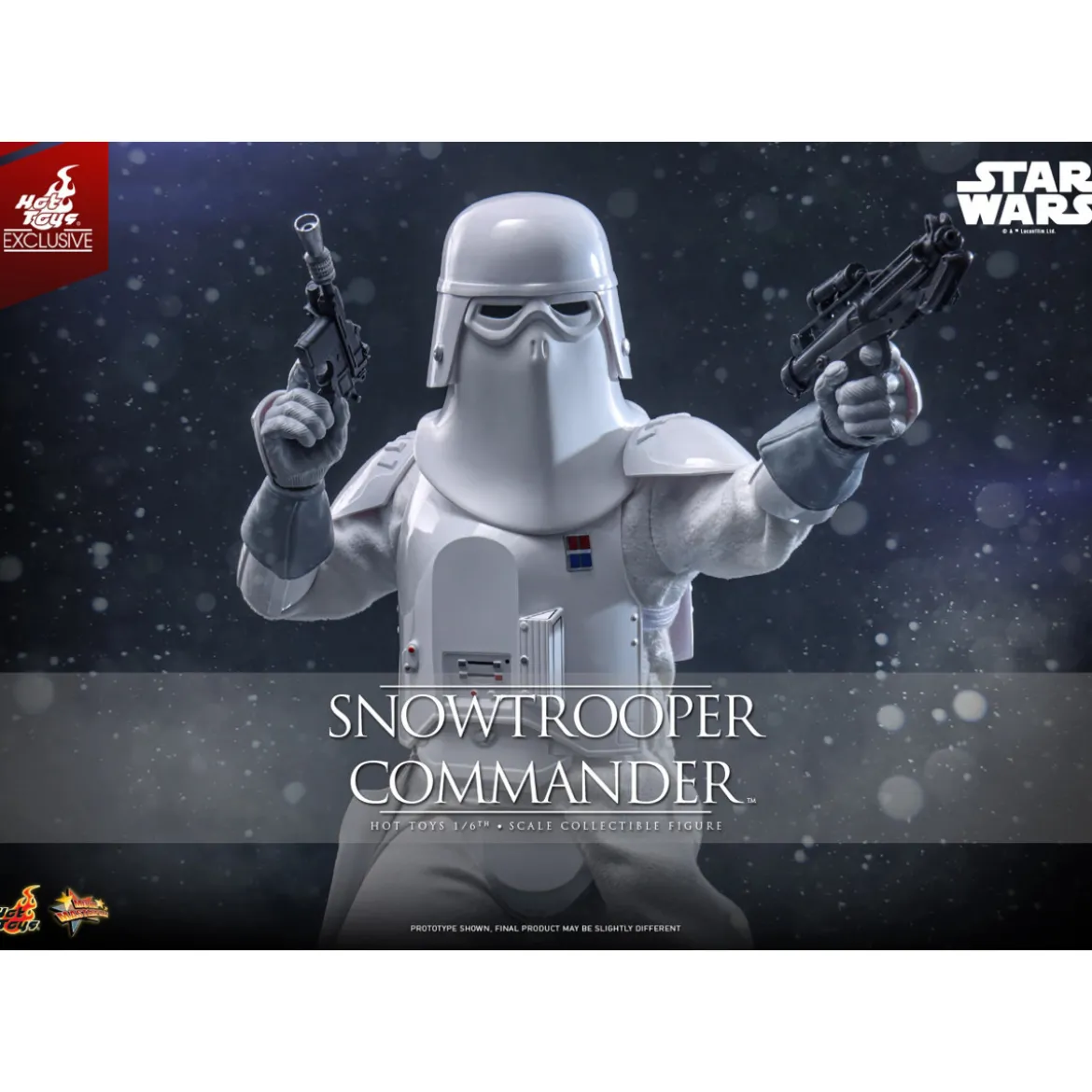 Hot Toys Star Wars - Snowtrooper Commander 1/6 Hot Toys Exclusive - The Empire Strikes Back