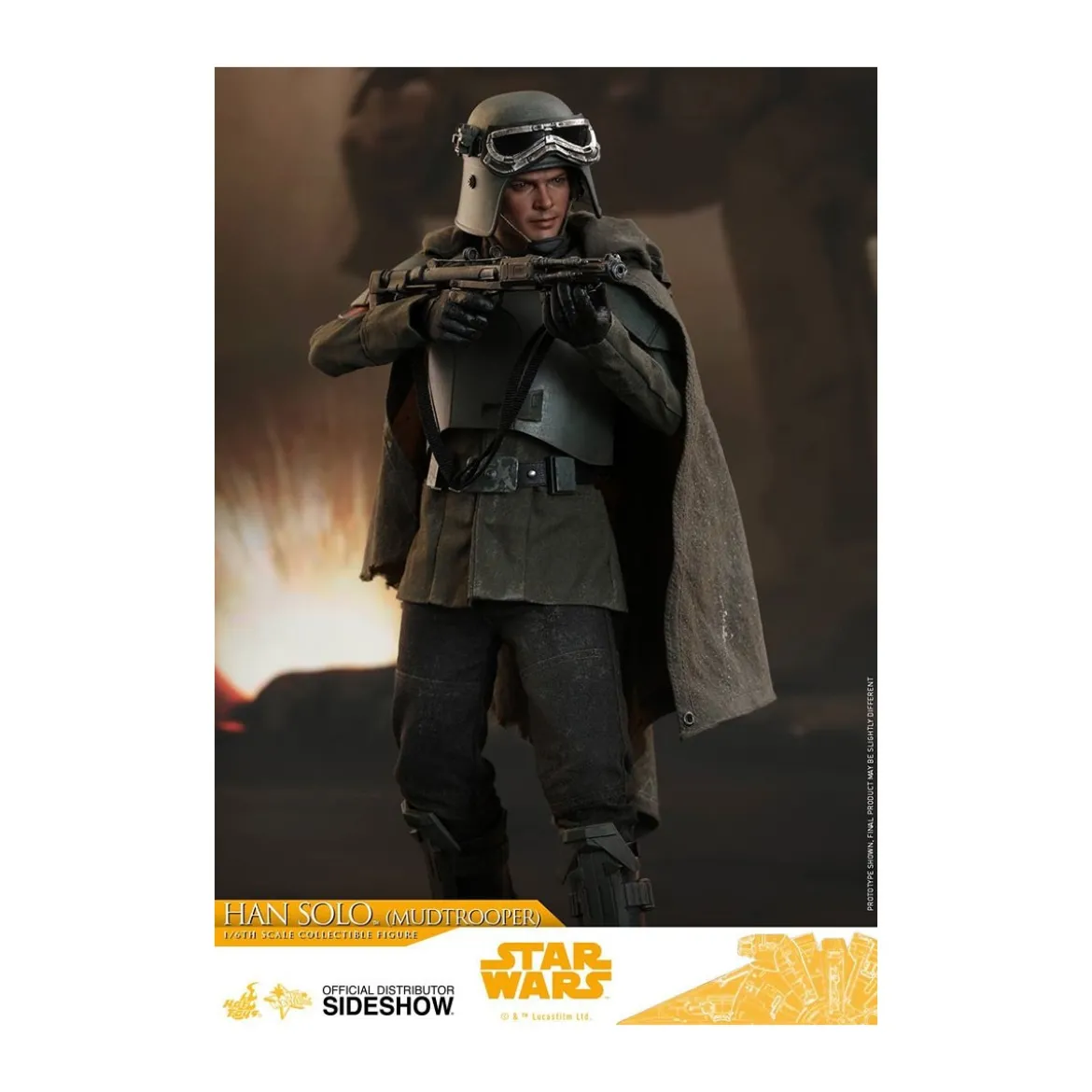 Hot Toys Star Wars Solo - Movie Masterpiece 1/6 Mud Trooper Occasion