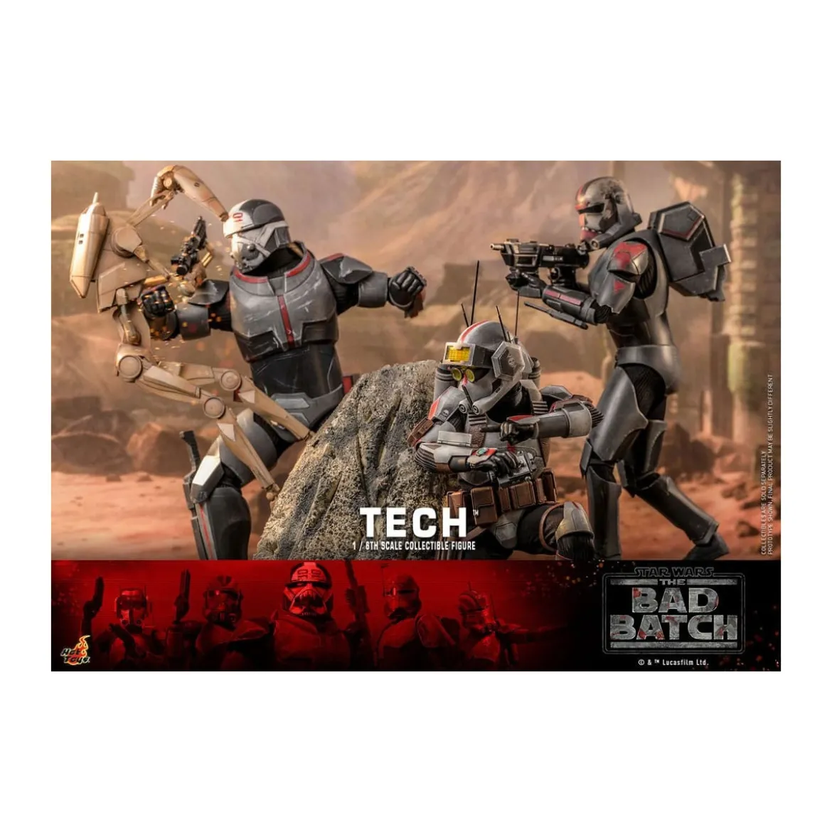 Hot Toys Star Wars -Tech - The Bad Batch 1/6