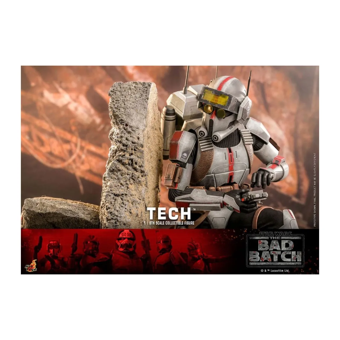 Hot Toys Star Wars -Tech - The Bad Batch 1/6
