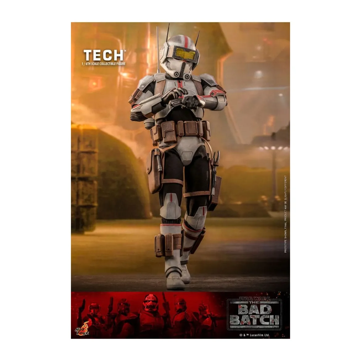 Hot Toys Star Wars -Tech - The Bad Batch 1/6