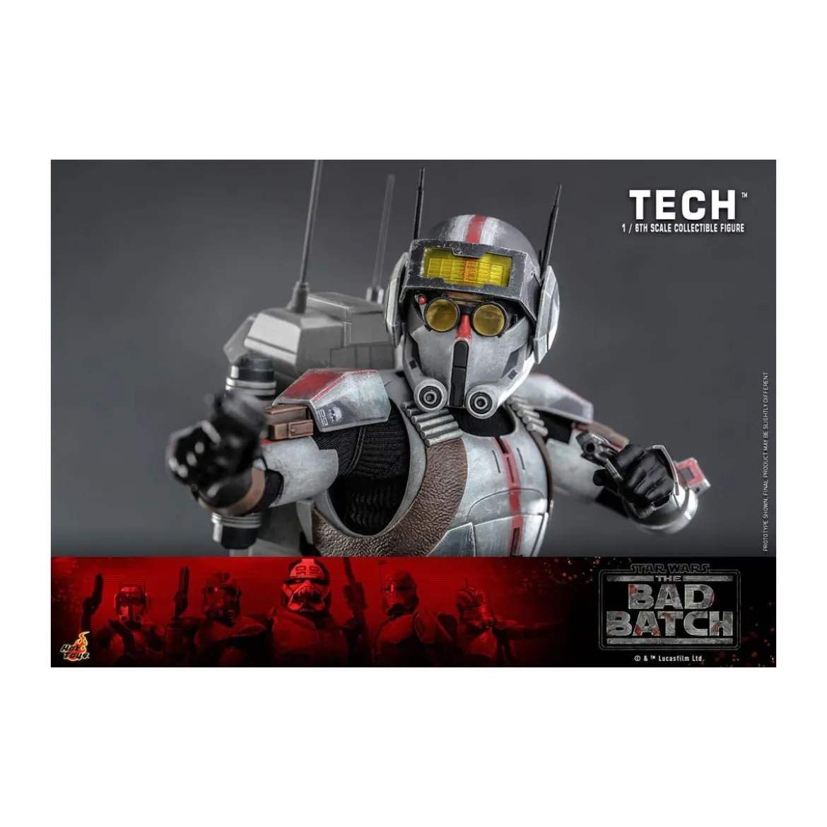 Hot Toys Star Wars -Tech - The Bad Batch 1/6