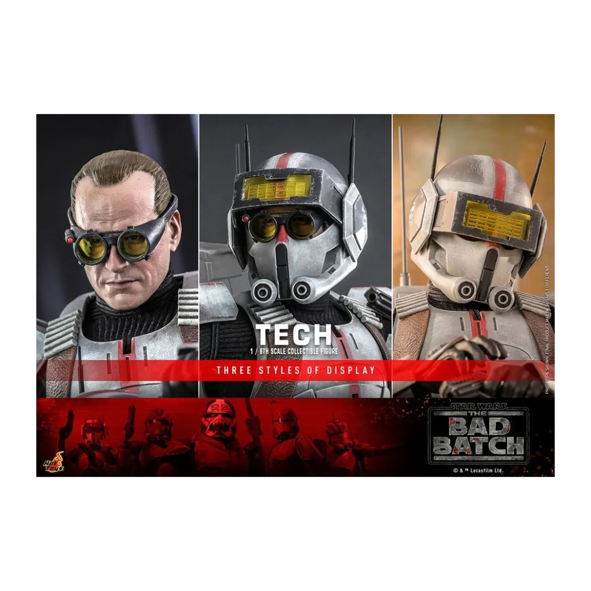 Hot Toys Star Wars -Tech - The Bad Batch 1/6
