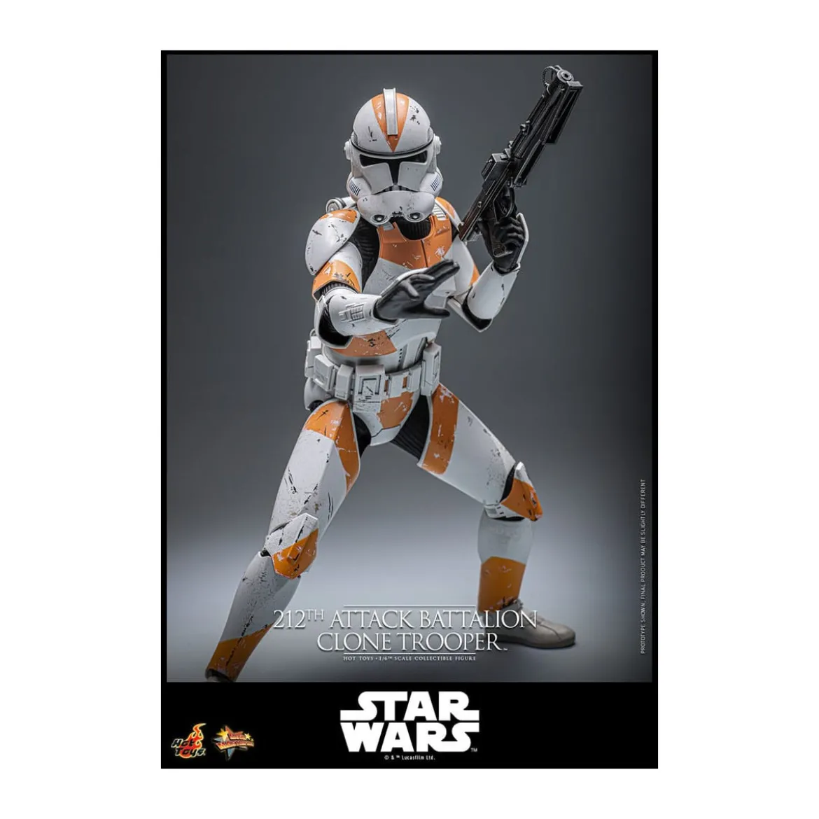 Hot Toys Star Wars - 212th Attack Battalion Clone Trooper Deluxe Version - The Clone Wars 1/6