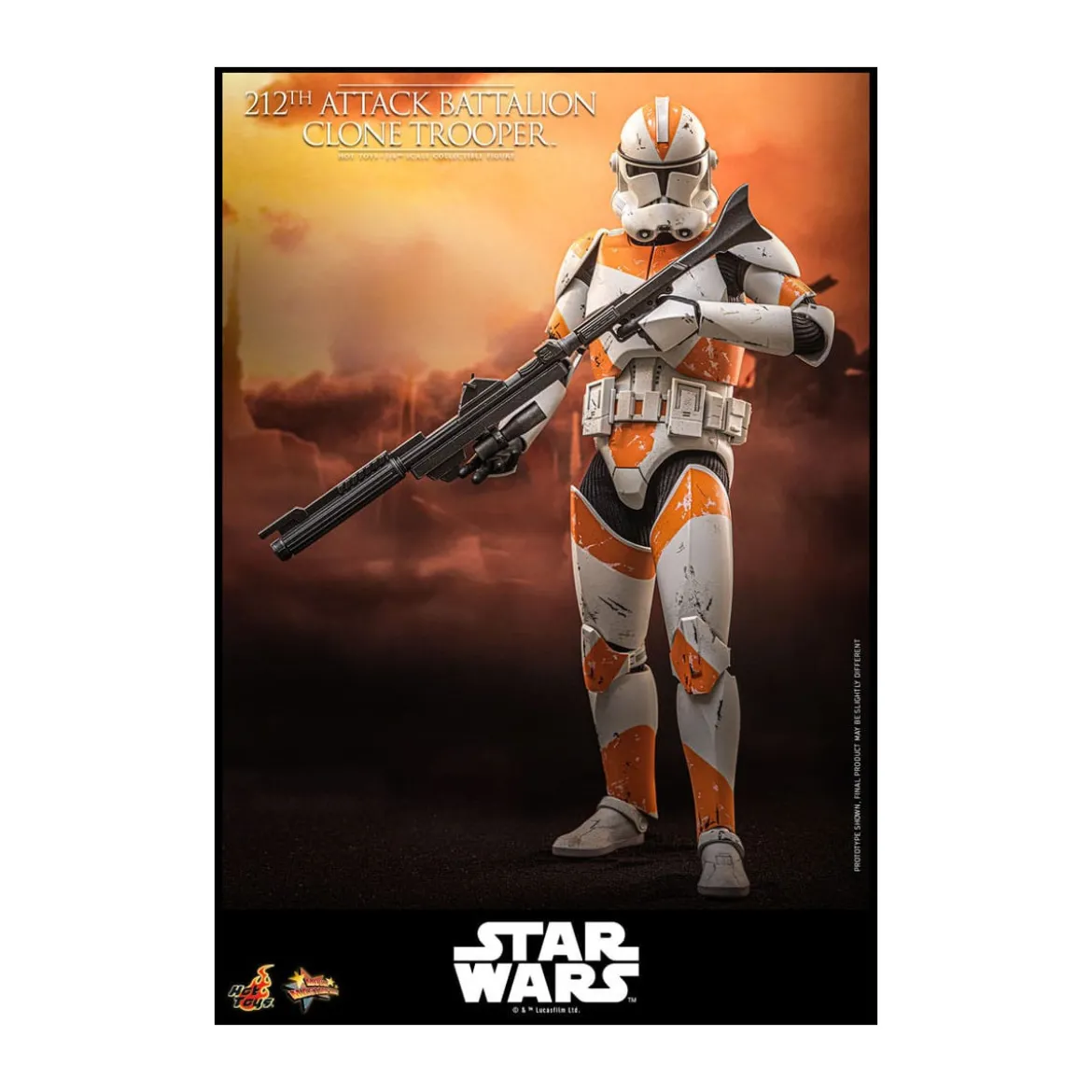 Hot Toys Star Wars - 212th Attack Battalion Clone Trooper Deluxe Version - The Clone Wars 1/6
