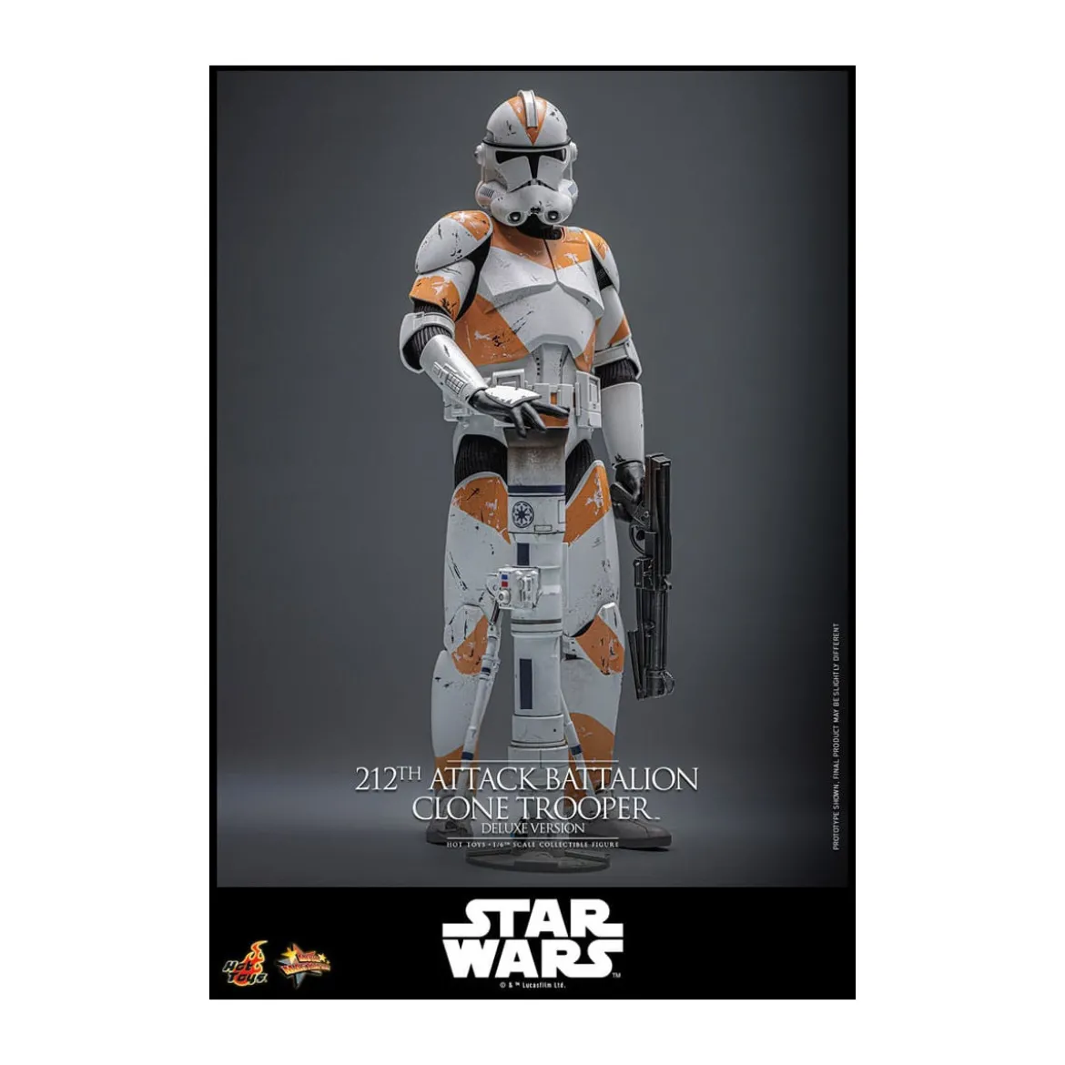 Hot Toys Star Wars - 212th Attack Battalion Clone Trooper Deluxe Version - The Clone Wars 1/6