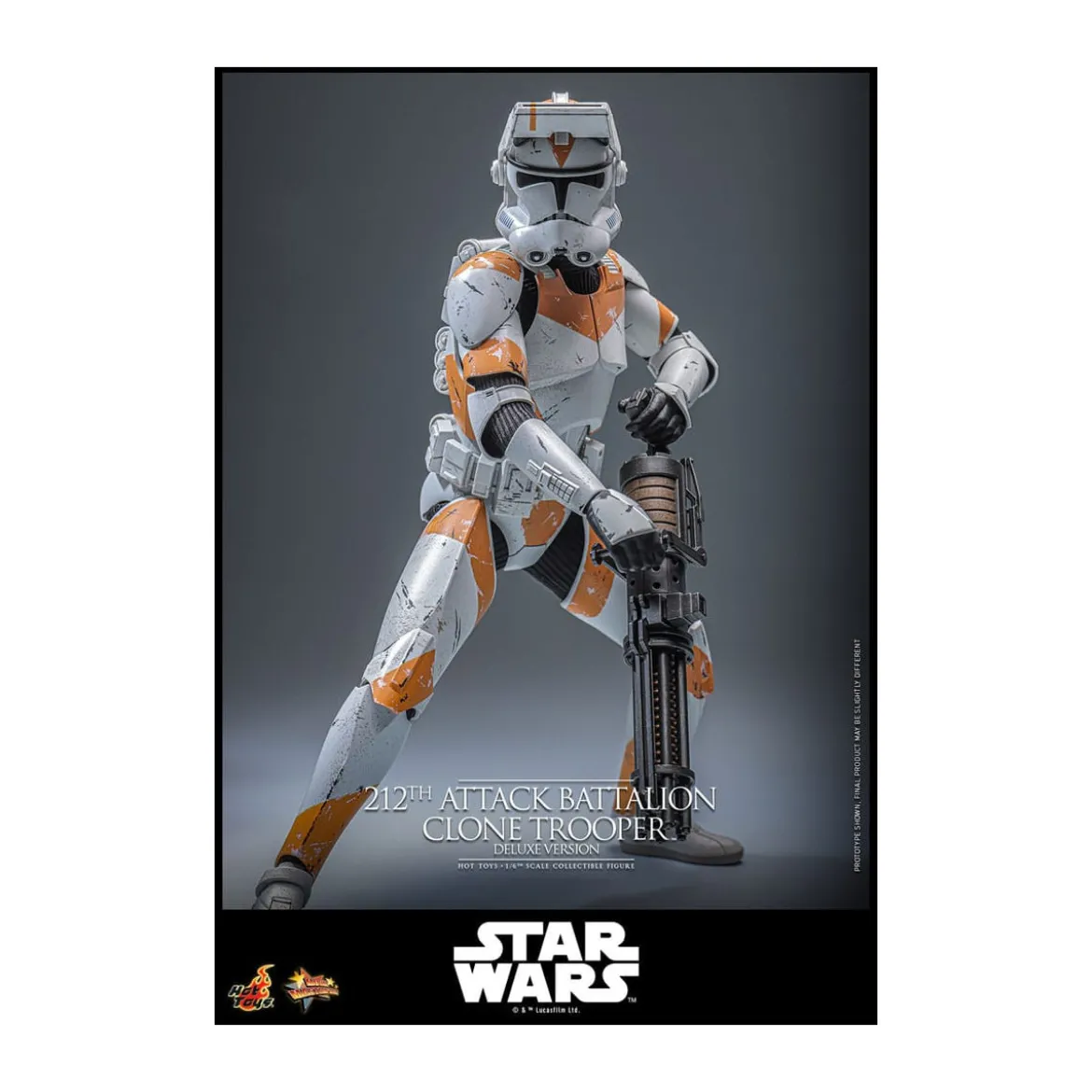 Hot Toys Star Wars - 212th Attack Battalion Clone Trooper Deluxe Version - The Clone Wars 1/6
