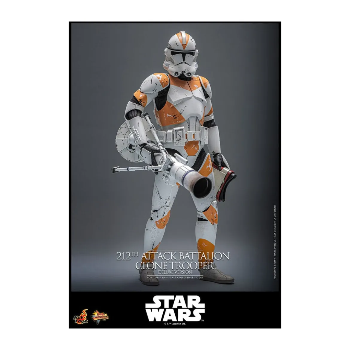 Hot Toys Star Wars - 212th Attack Battalion Clone Trooper Deluxe Version - The Clone Wars 1/6