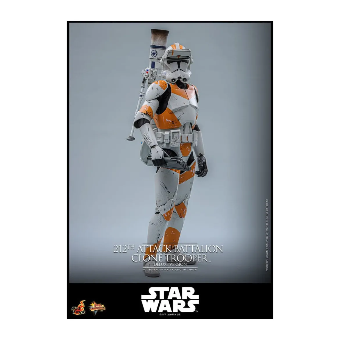 Hot Toys Star Wars - 212th Attack Battalion Clone Trooper Deluxe Version - The Clone Wars 1/6
