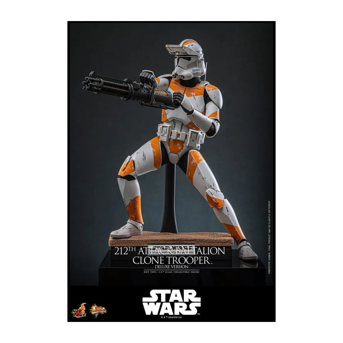 Hot Toys Star Wars - 212th Attack Battalion Clone Trooper Deluxe Version - The Clone Wars 1/6