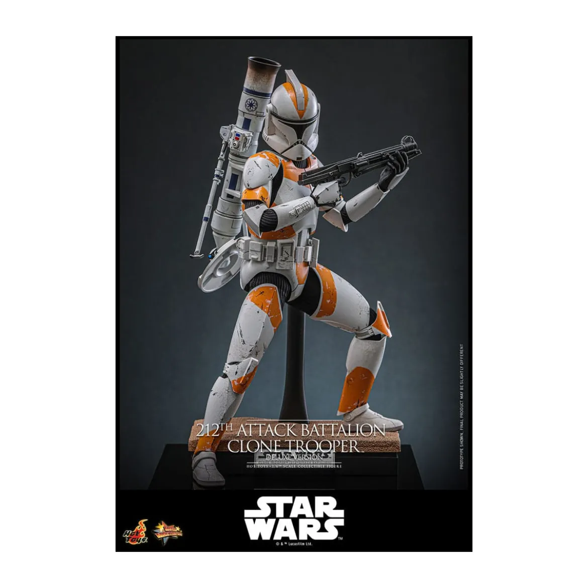 Hot Toys Star Wars - 212th Attack Battalion Clone Trooper Deluxe Version - The Clone Wars 1/6