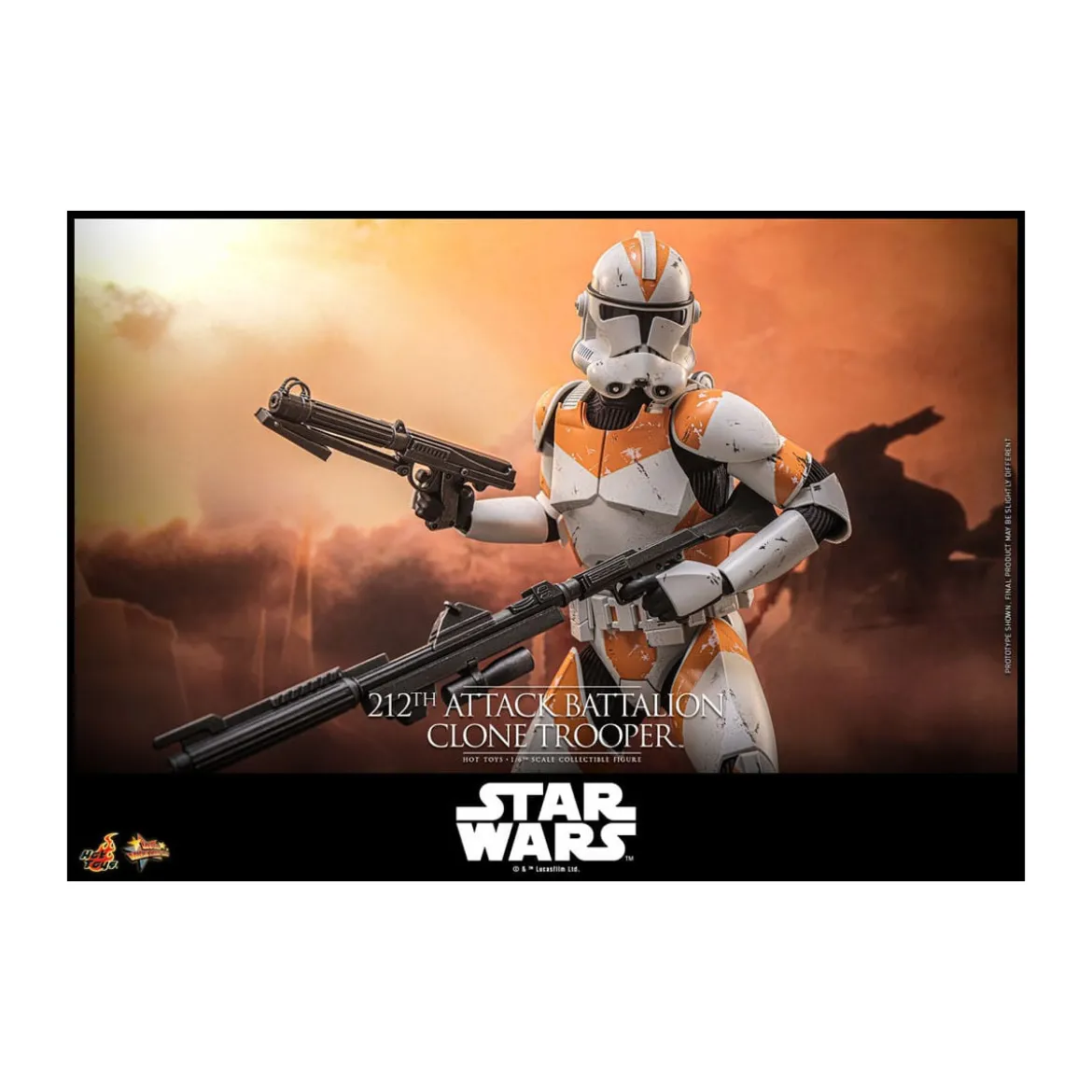 Hot Toys Star Wars - 212th Attack Battalion Clone Trooper - The Clone Wars 1/6