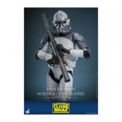Hot Toys Star Wars - 104th Battalion Wolfpack Clone Trooper Deluxe Version - The Clone Wars 1/6