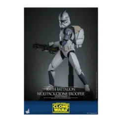 Hot Toys Star Wars - 104th Battalion Wolfpack Clone Trooper Deluxe Version - The Clone Wars 1/6