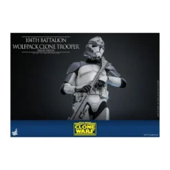 Hot Toys Star Wars - 104th Battalion Wolfpack Clone Trooper Deluxe Version - The Clone Wars 1/6