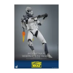 Hot Toys Star Wars - 104th Battalion Wolfpack Clone Trooper Deluxe Version - The Clone Wars 1/6