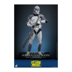 Hot Toys Star Wars - 104th Battalion Wolfpack Clone Trooper Deluxe Version - The Clone Wars 1/6