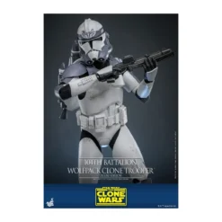 Hot Toys Star Wars - 104th Battalion Wolfpack Clone Trooper Deluxe Version - The Clone Wars 1/6