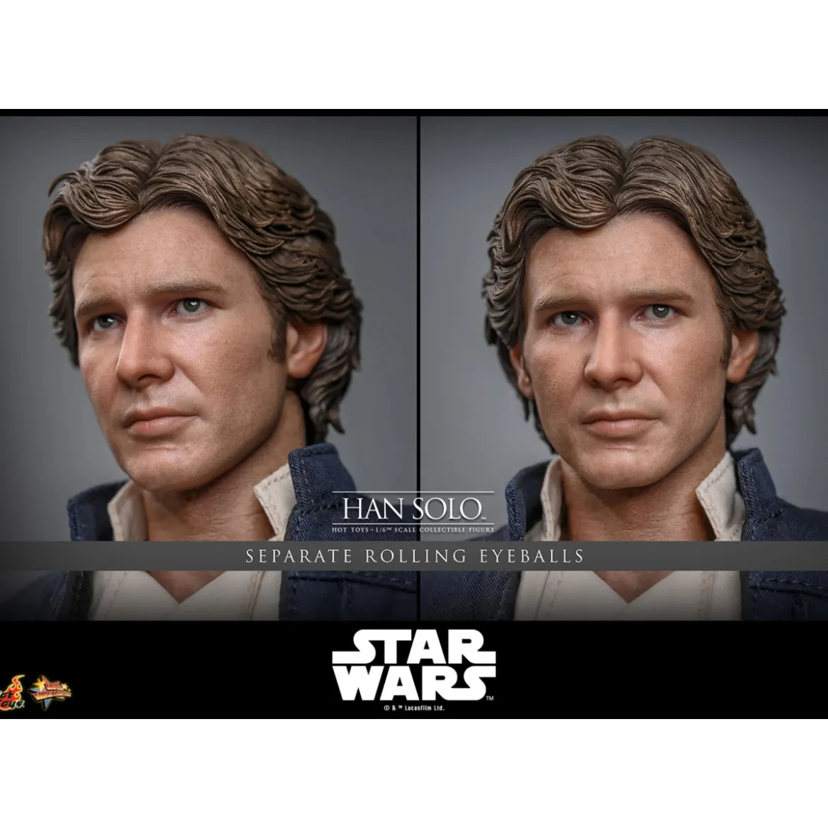 Hot Toys Star Wars The Empire Strikes Back - Han Solo Movie Masterpiece 1/6