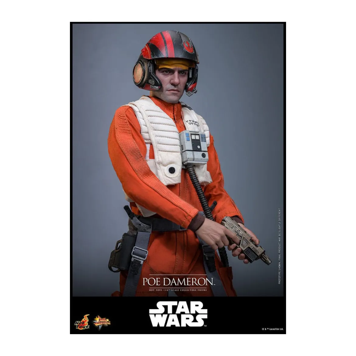 Hot Toys Star Wars : The Force Awakens - POE DAMERON MMS 1/6
