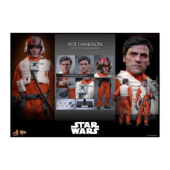 Hot Toys Star Wars : The Force Awakens - POE DAMERON MMS 1/6