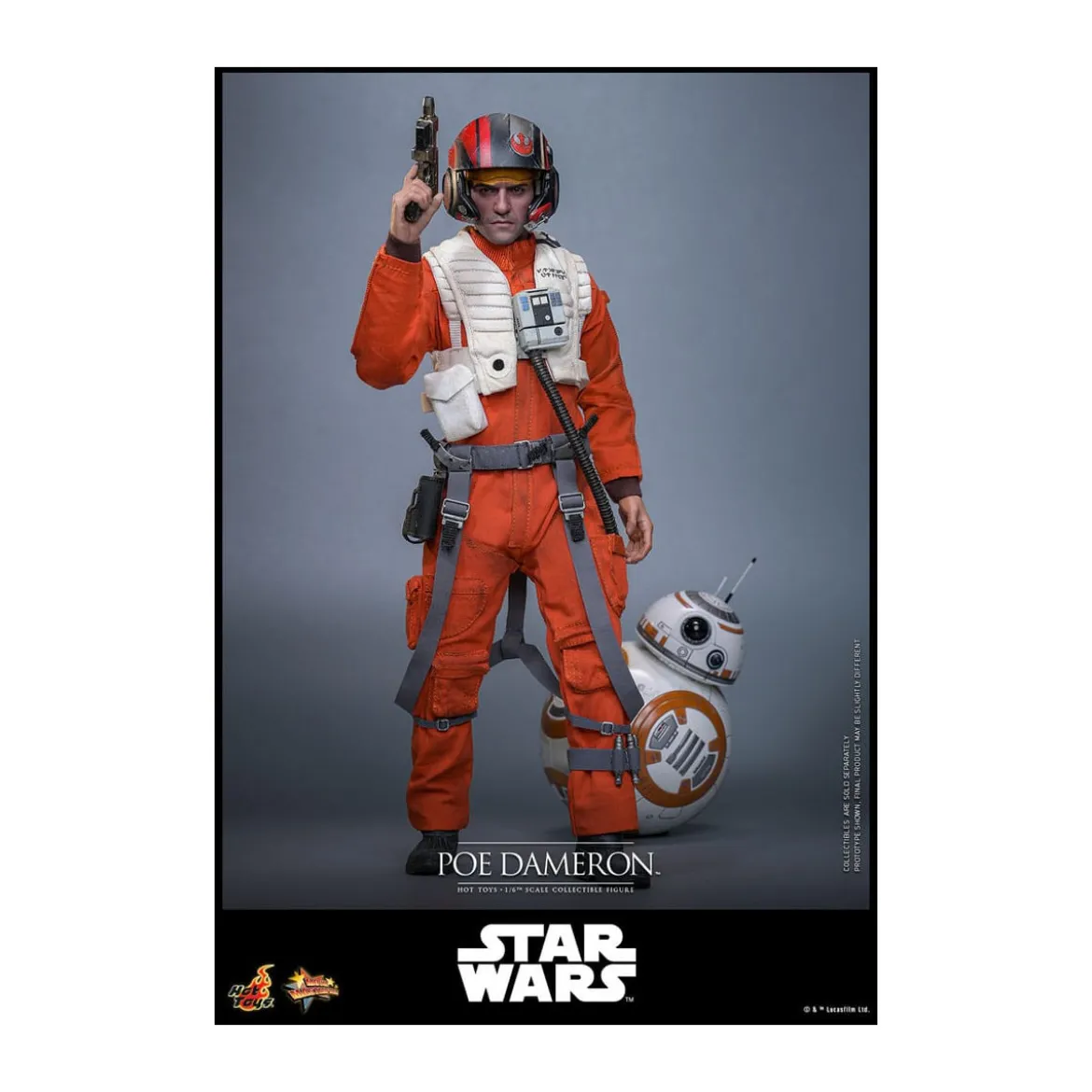 Hot Toys Star Wars : The Force Awakens - POE DAMERON MMS 1/6