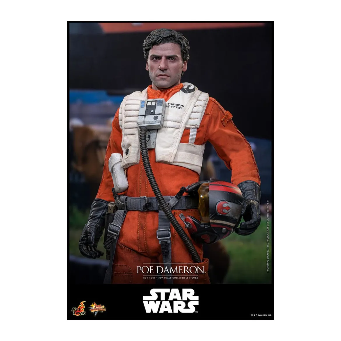 Hot Toys Star Wars : The Force Awakens - POE DAMERON MMS 1/6