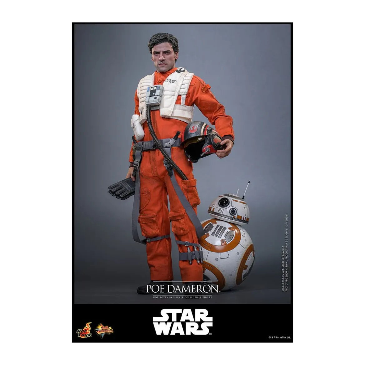 Hot Toys Star Wars : The Force Awakens - POE DAMERON MMS 1/6
